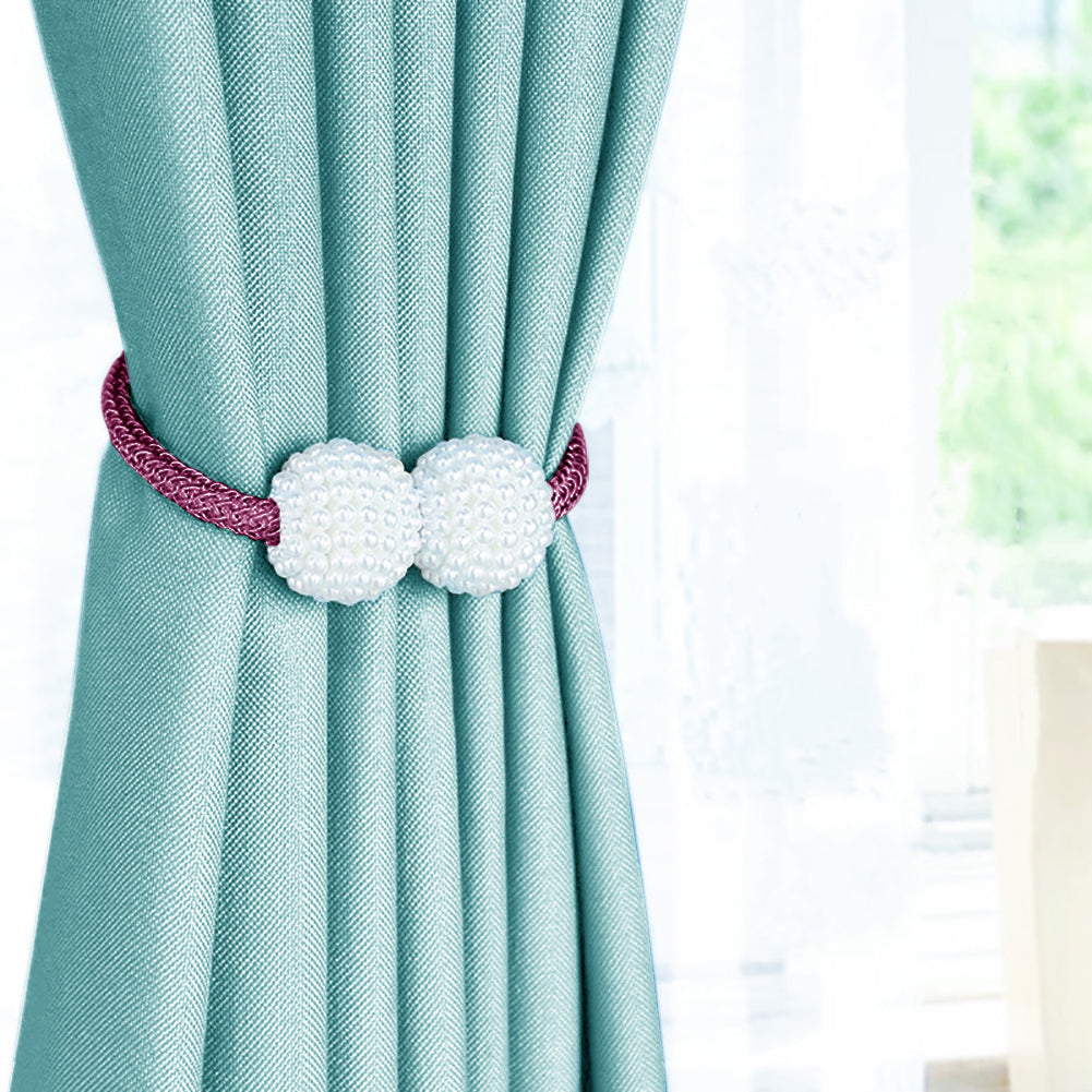 Set of 2 Magnetic Curtain Tie back
