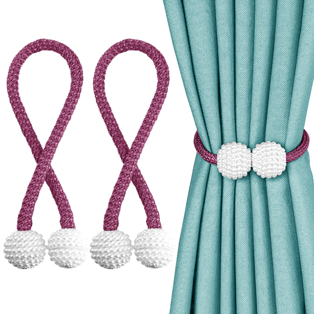 Set of 2 Magnetic Curtain Tie back