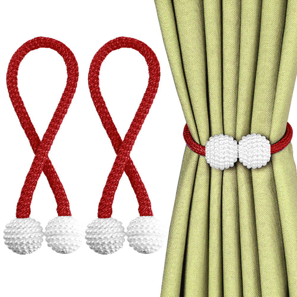 Set of 2 Magnetic Curtain Tie back