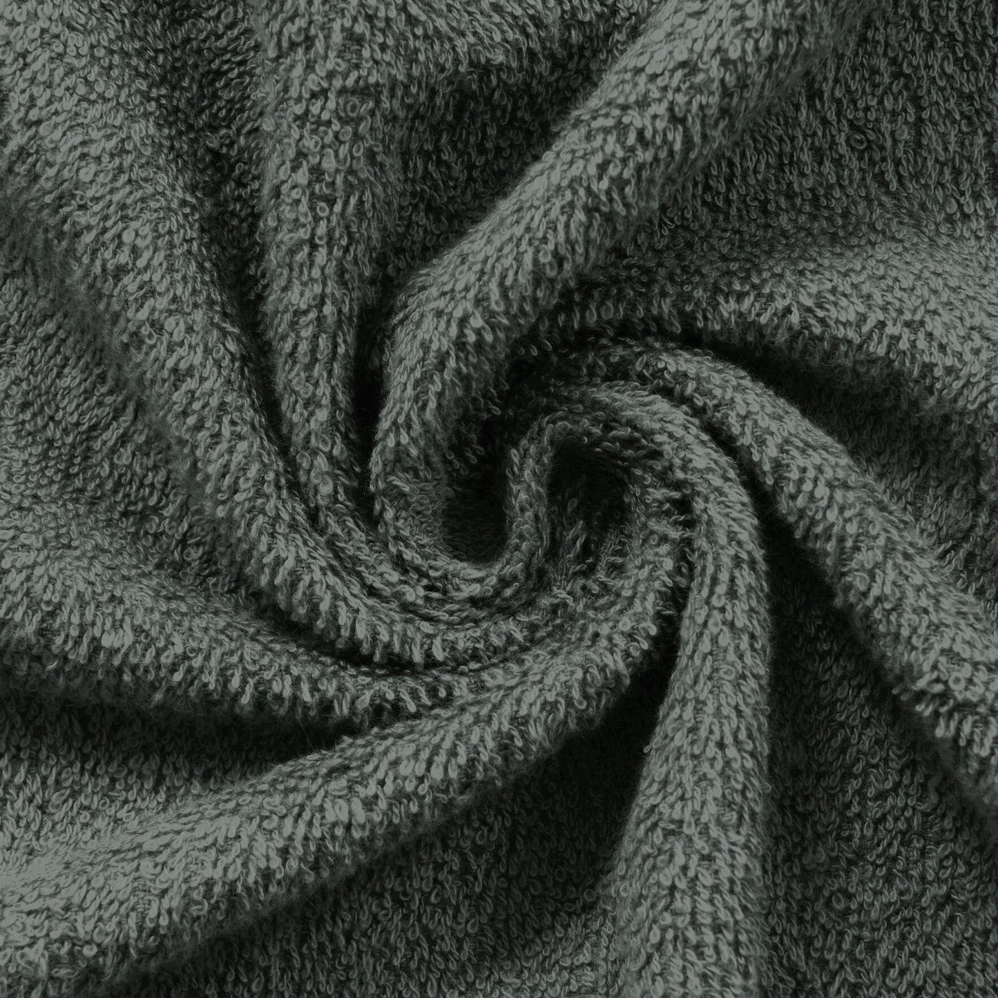 Story@Home 2 Units 100% Cotton Ladies Bath Towels - Green and Charcoal Grey