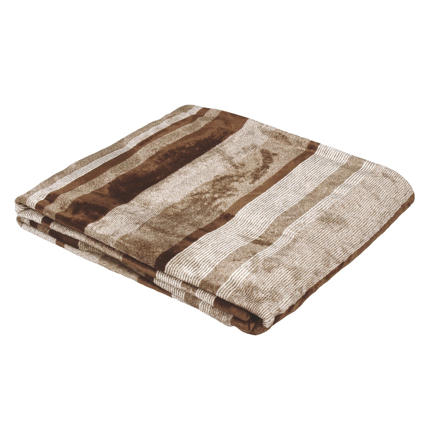 Premium Brown Single Flannel Blanket