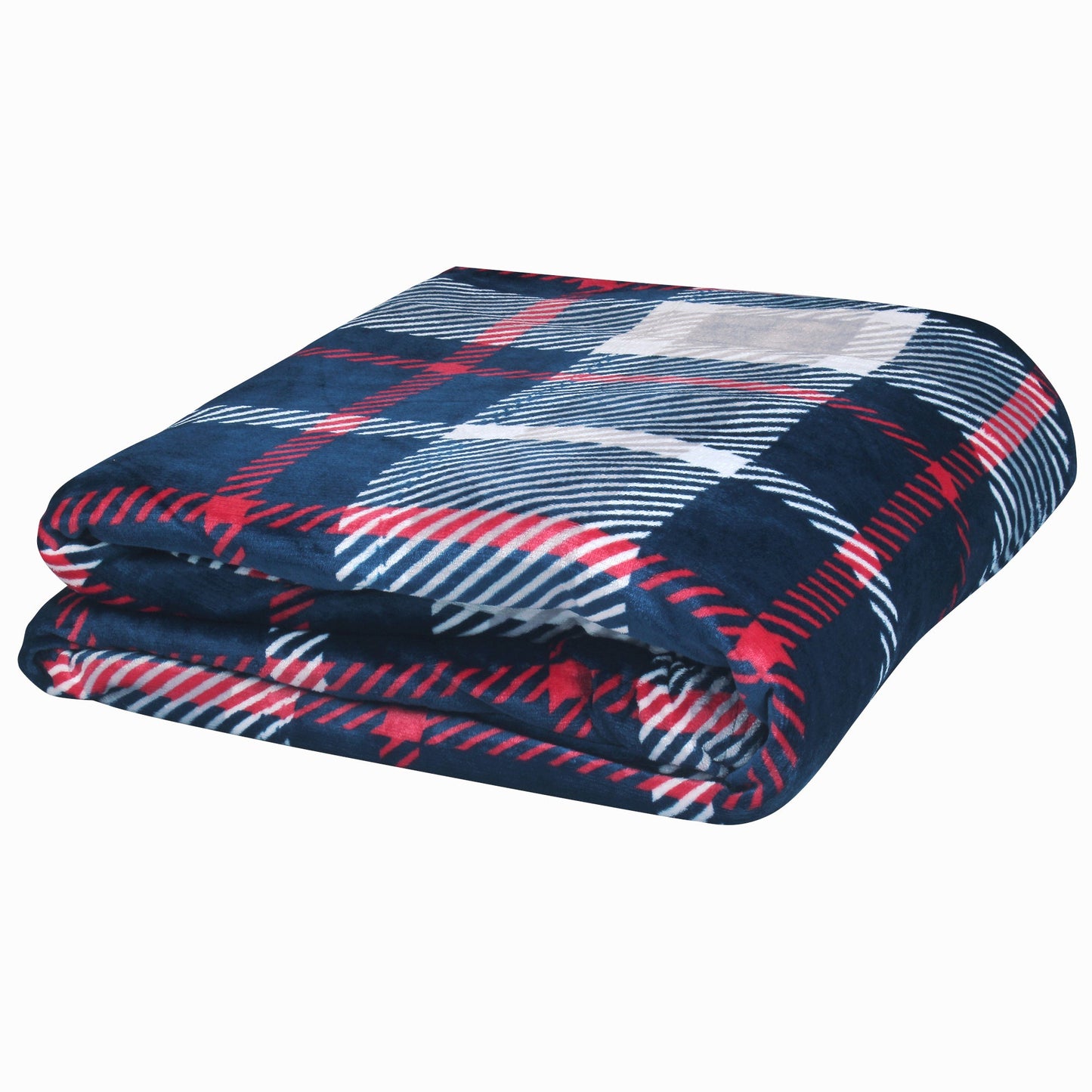 BLANKET BLAZE SINGLE Dark Blue Single Size Blaze Blanket