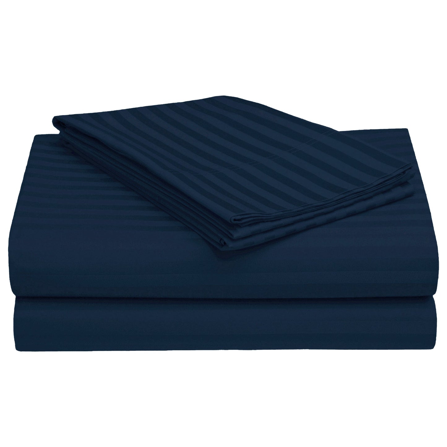 PAVO Tranquil Luxurious Premium Hotel Quality (Midnight Blue) King size Bedsheet