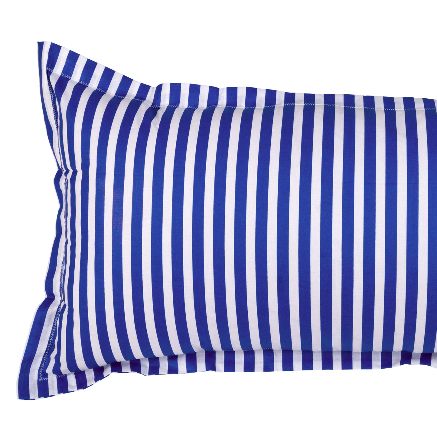 Story@Home 210 TC 100% Cotton Blue 2 Single Bedsheet Combo with 2 Pillow Covers
