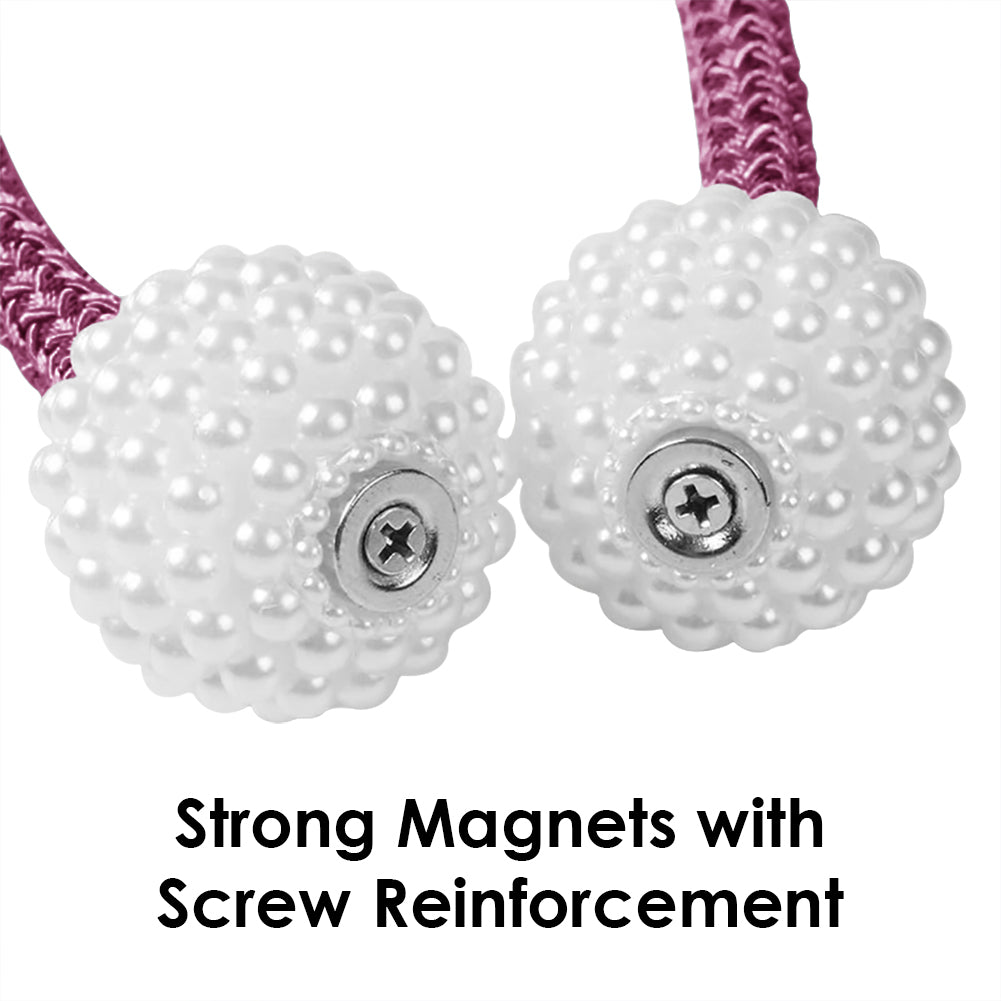 Set of 2 Magnetic Curtain Tie back