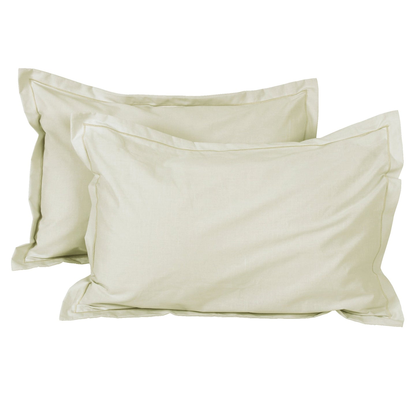 400 TC 100% Cotton Ivory 1 Unit King size Bedsheet with 2 pillow Covers