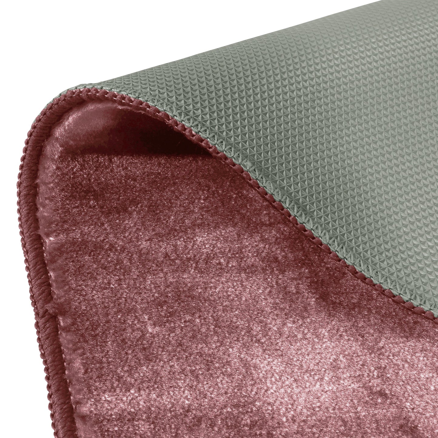 Runner Light Burgundy Solid Pattern Carpet