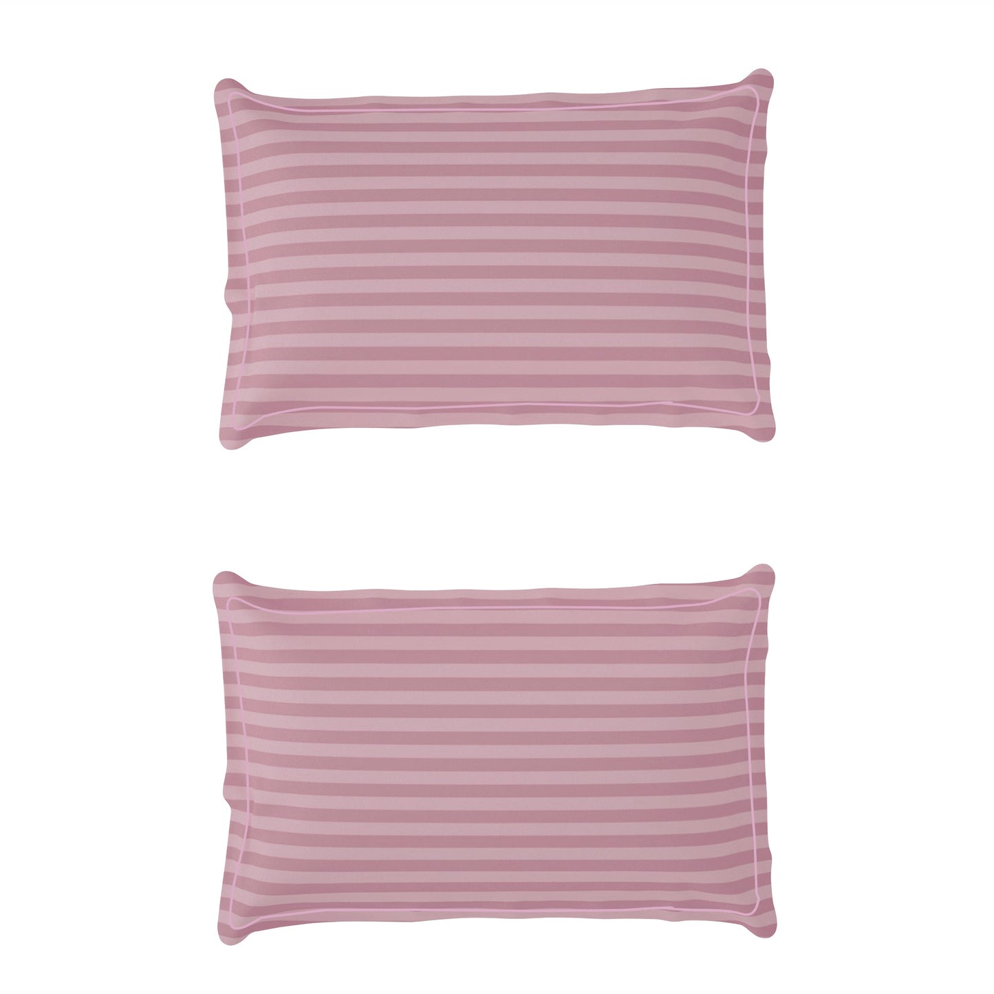 300 TC Pink 1 King Size Bedsheet With 2 Pillow Cover