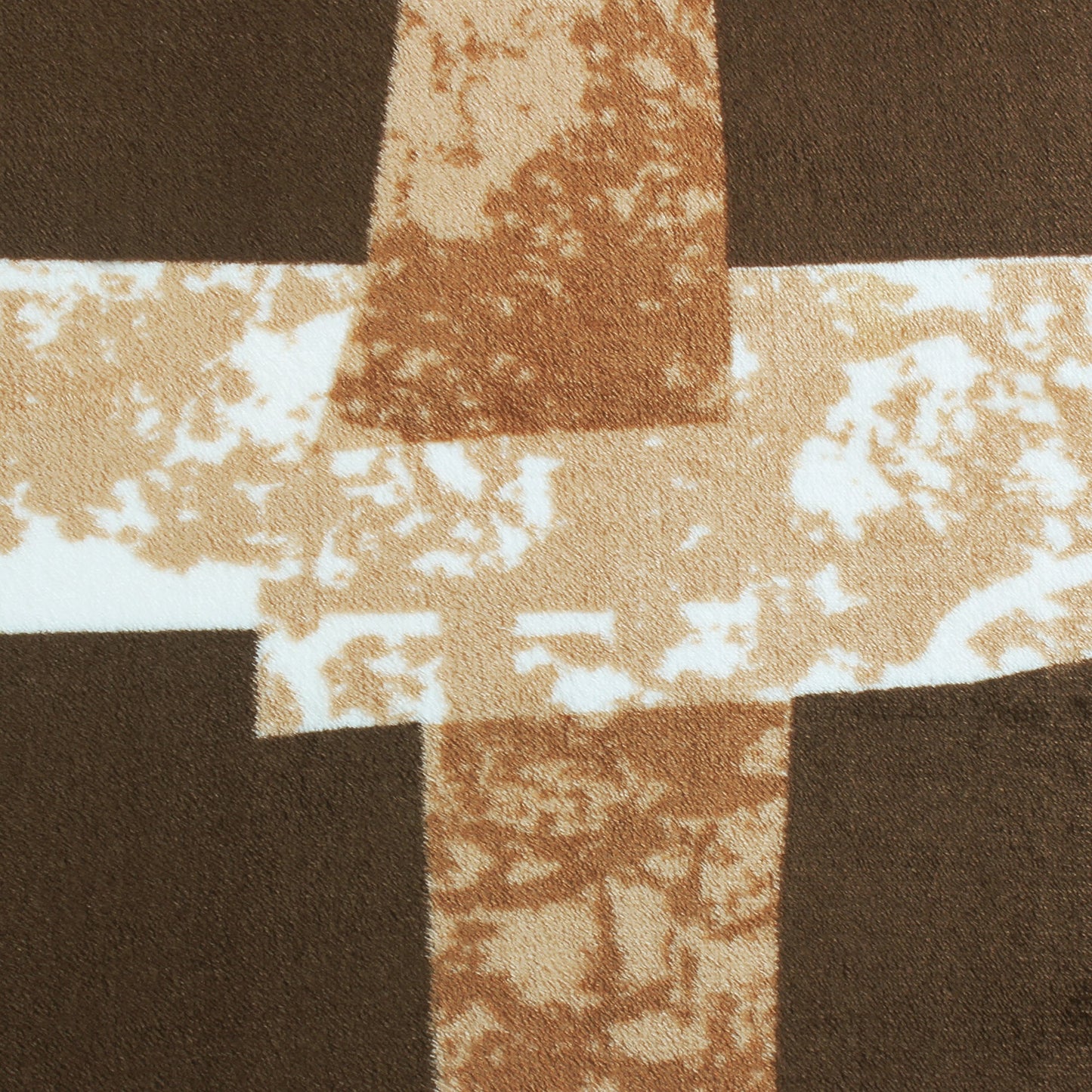 BLANKET BLAZE SINGLE Brown Single Size Blaze Blanket