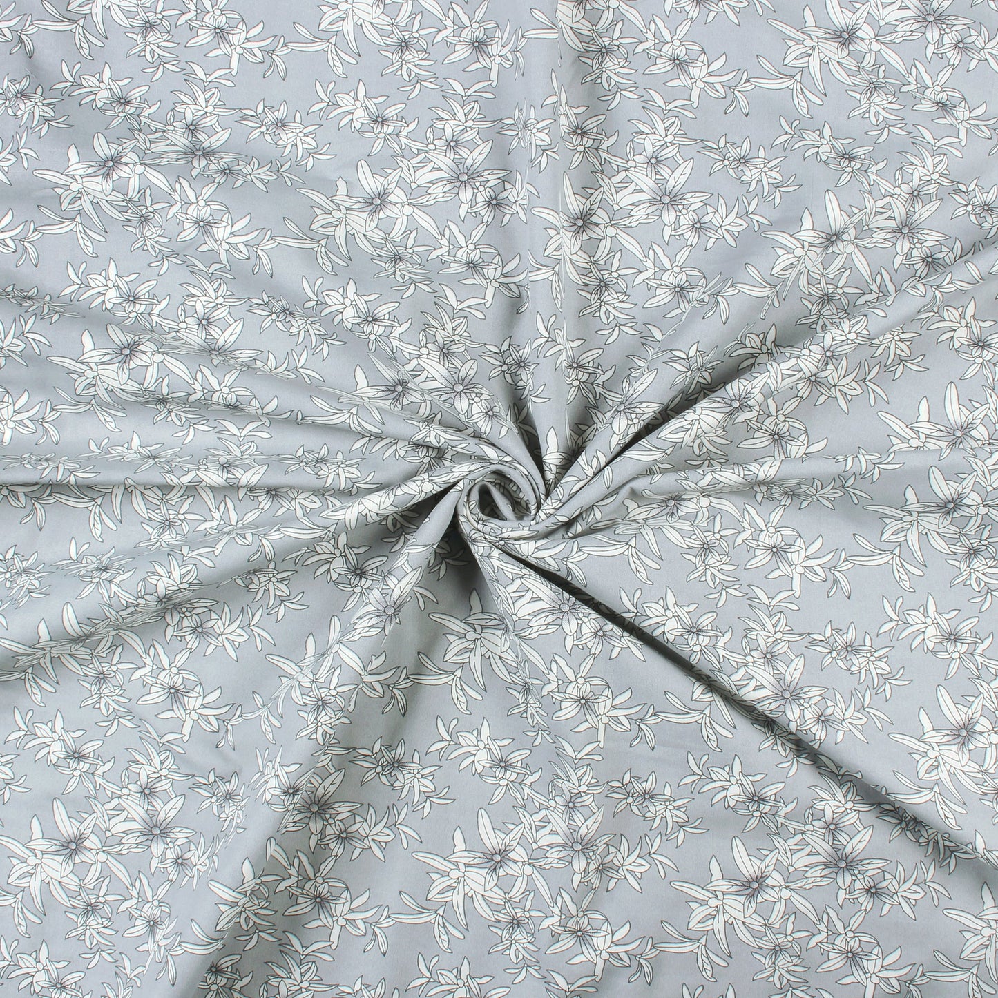 Super Soft Cambric Cotton Grey Single Dohar
