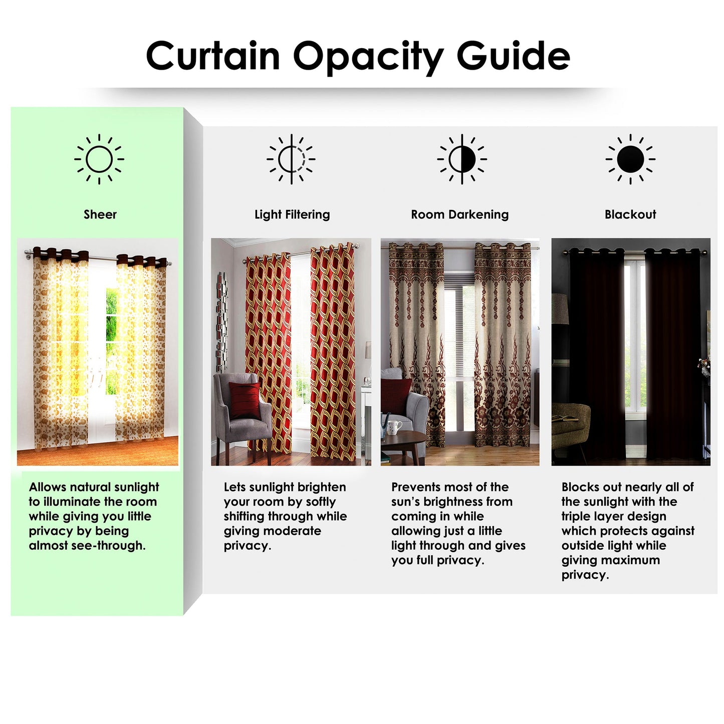 2 Pcs Orange Sheer Net Polyester Window/Door Curtains