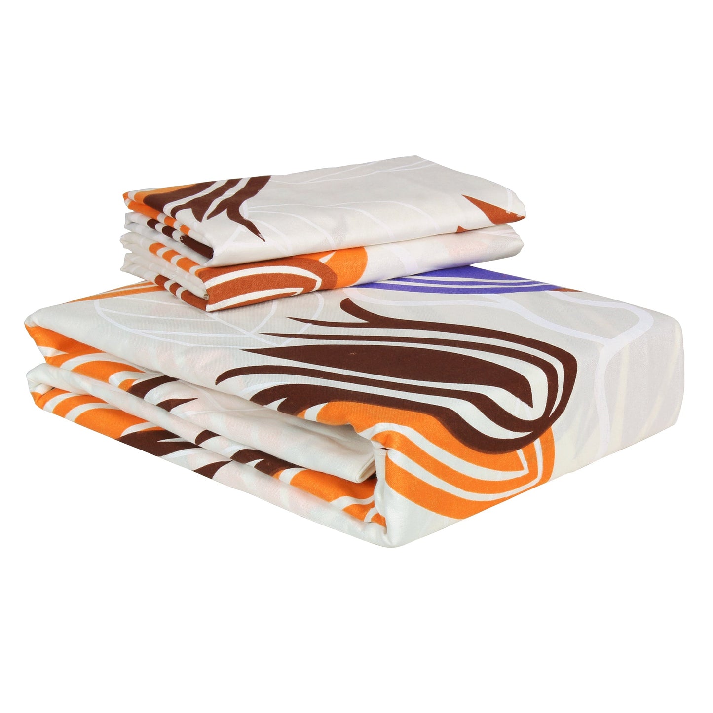 Magic 152 TC Pink Cotton Double Bedsheet