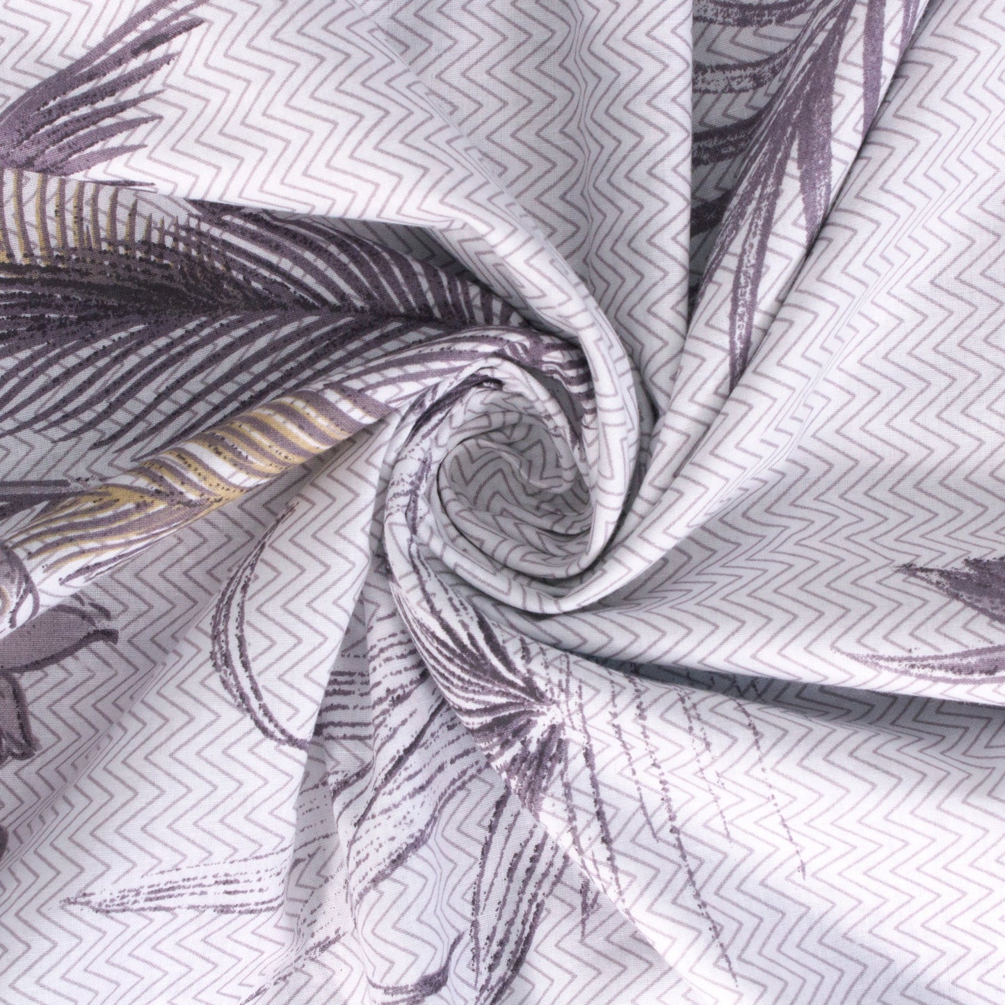 Metro Cotton Double Bedsheets Combo - 186 TC- Muticolor and Grey - Fancy Mix N Match Design and Floral