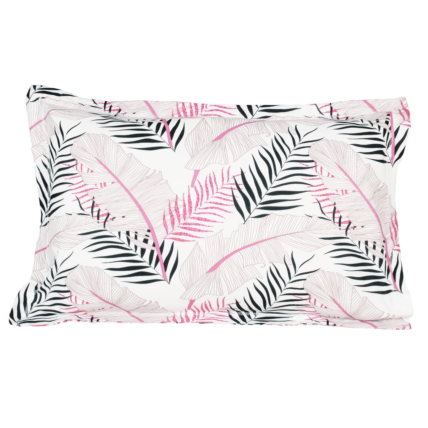 Sparkle 144 TC 100% Cotton Grey & Pink Single Bedsheet Combo | Set of 2 |