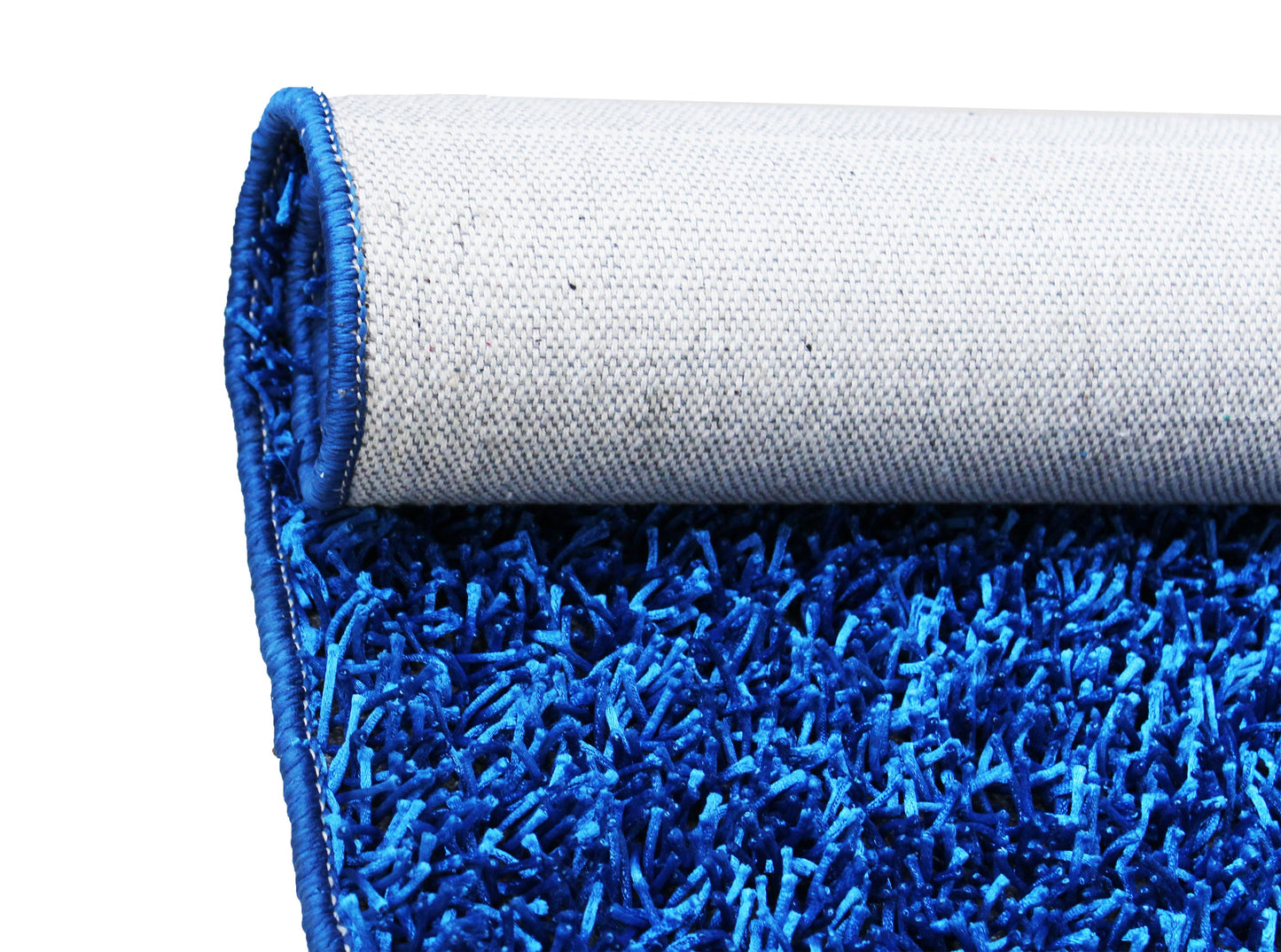Plain Pattern Blue Carpet for Living Room