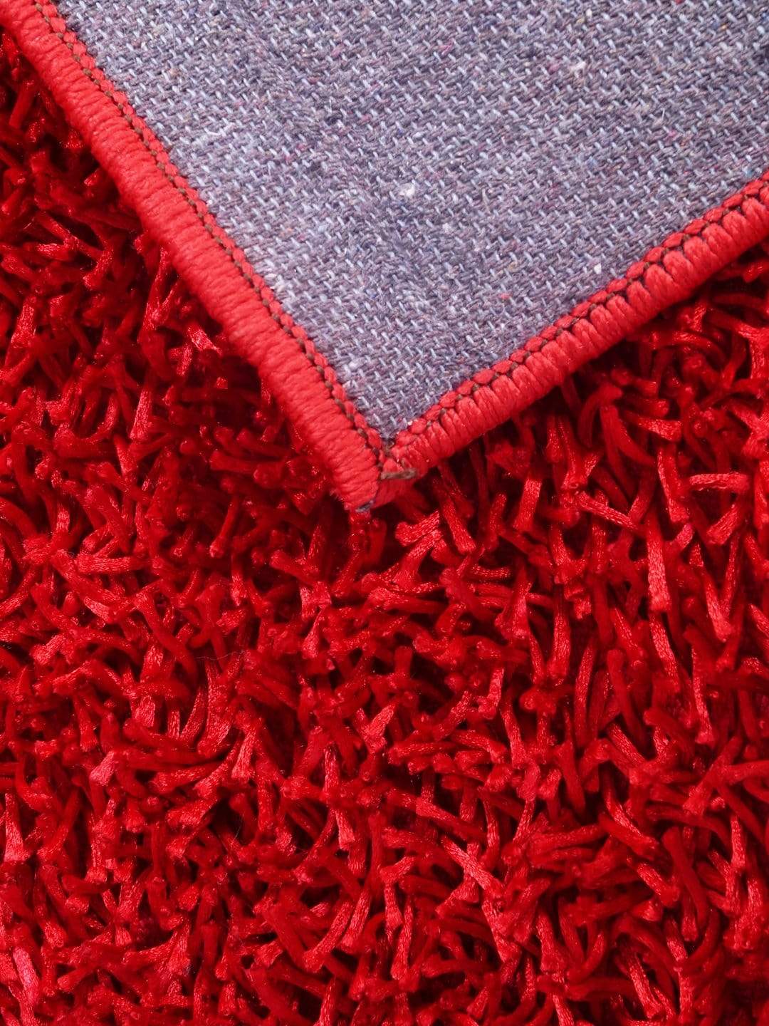 Plain Pattern Red Carpet for Living Room