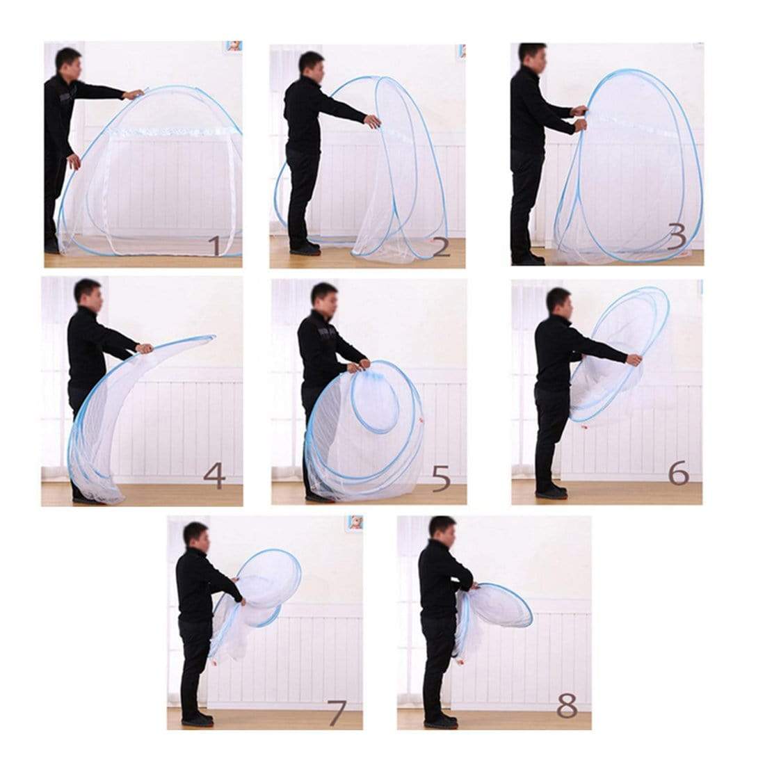 Mosquito Net For Double Bed and Our doors -Pink