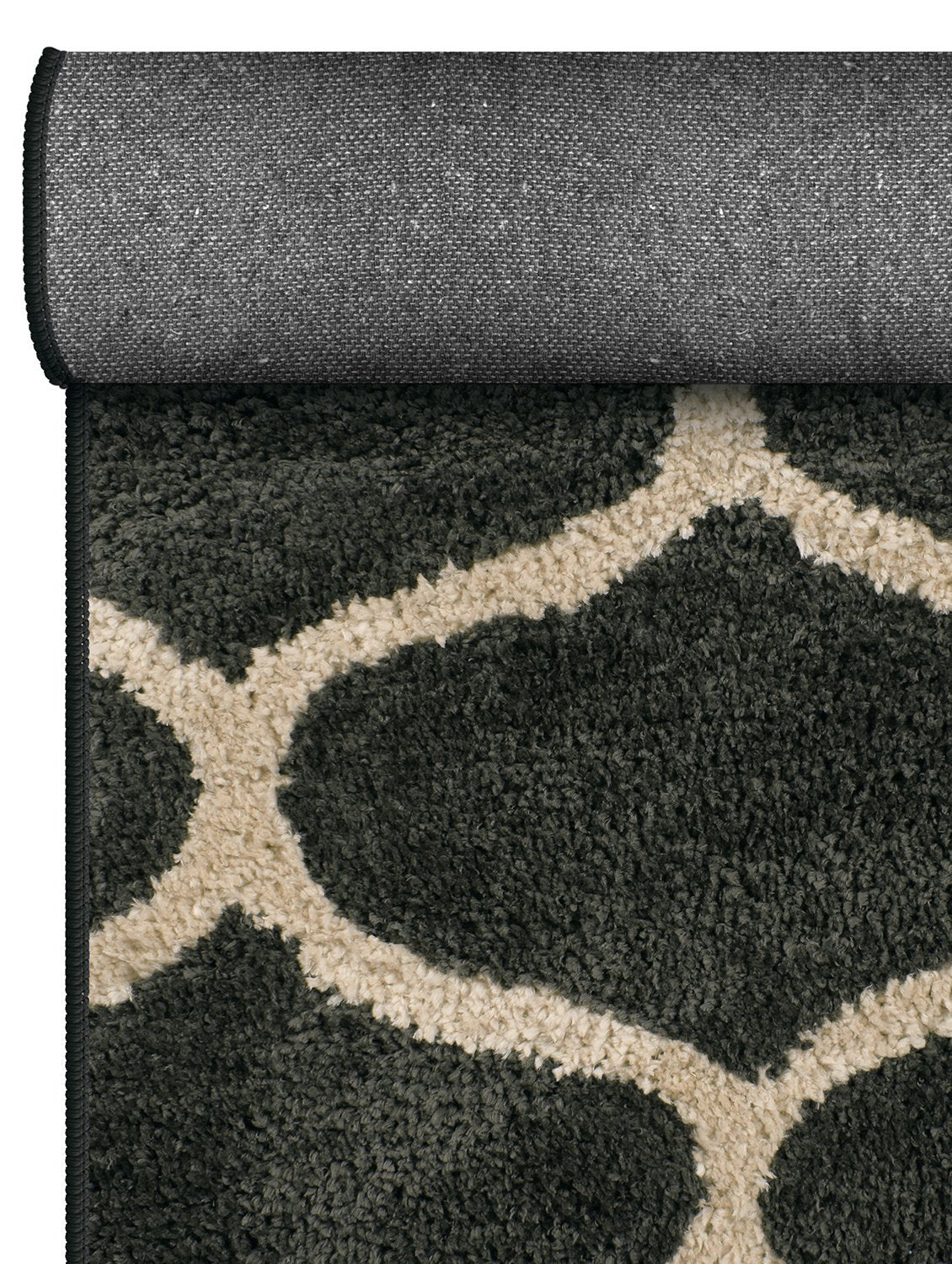 Abstract Pattern Grey Carpet for Living Room & Bedroom
