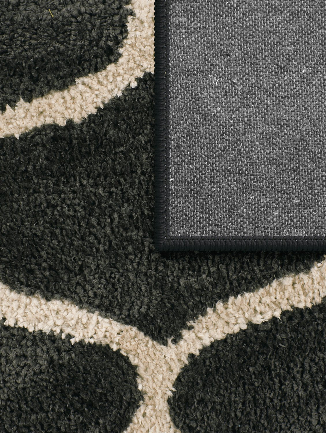 Abstract Pattern Grey Carpet for Living Room & Bedroom