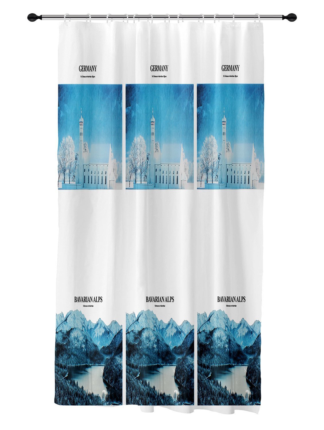 Waterproof Shower Curtains Isolation Curtain