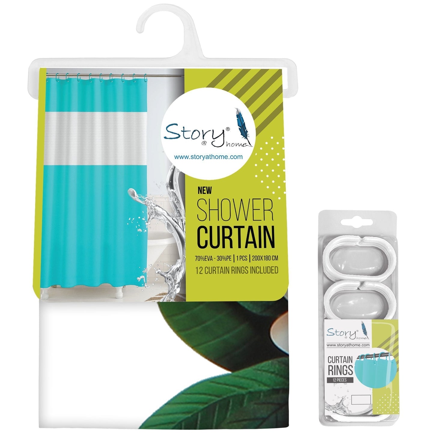 Waterproof Shower Curtains Isolation Curtain