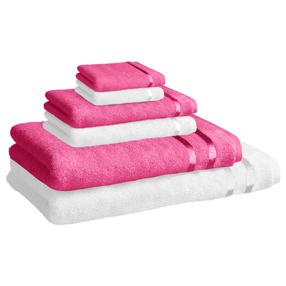 Towel Set of 6 For Couples 450 GSM, Cotton