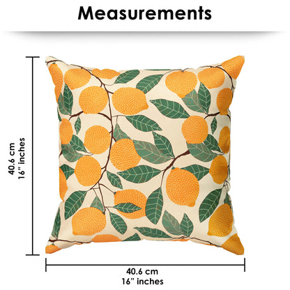 Story@Home Yellow Graphic Polyester 5 Units of Helio Cushion Covers