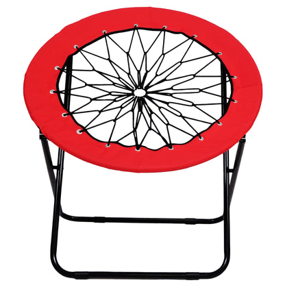 Story@Home Metal Red Solid 1 U Foldable Chair