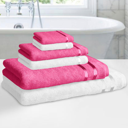 Towel Set of 6 For Couples 450 GSM, Cotton