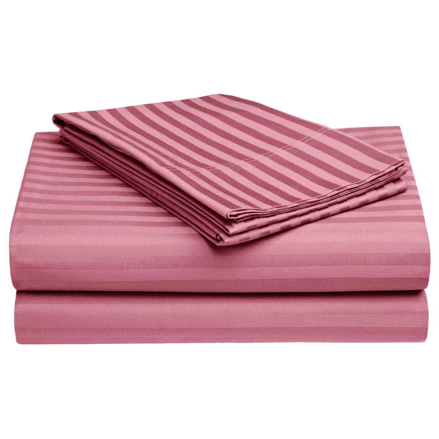 PAVO Tranquil Luxurious Premium Hotel Quality  (Flamingo Pink) King size Bedsheet