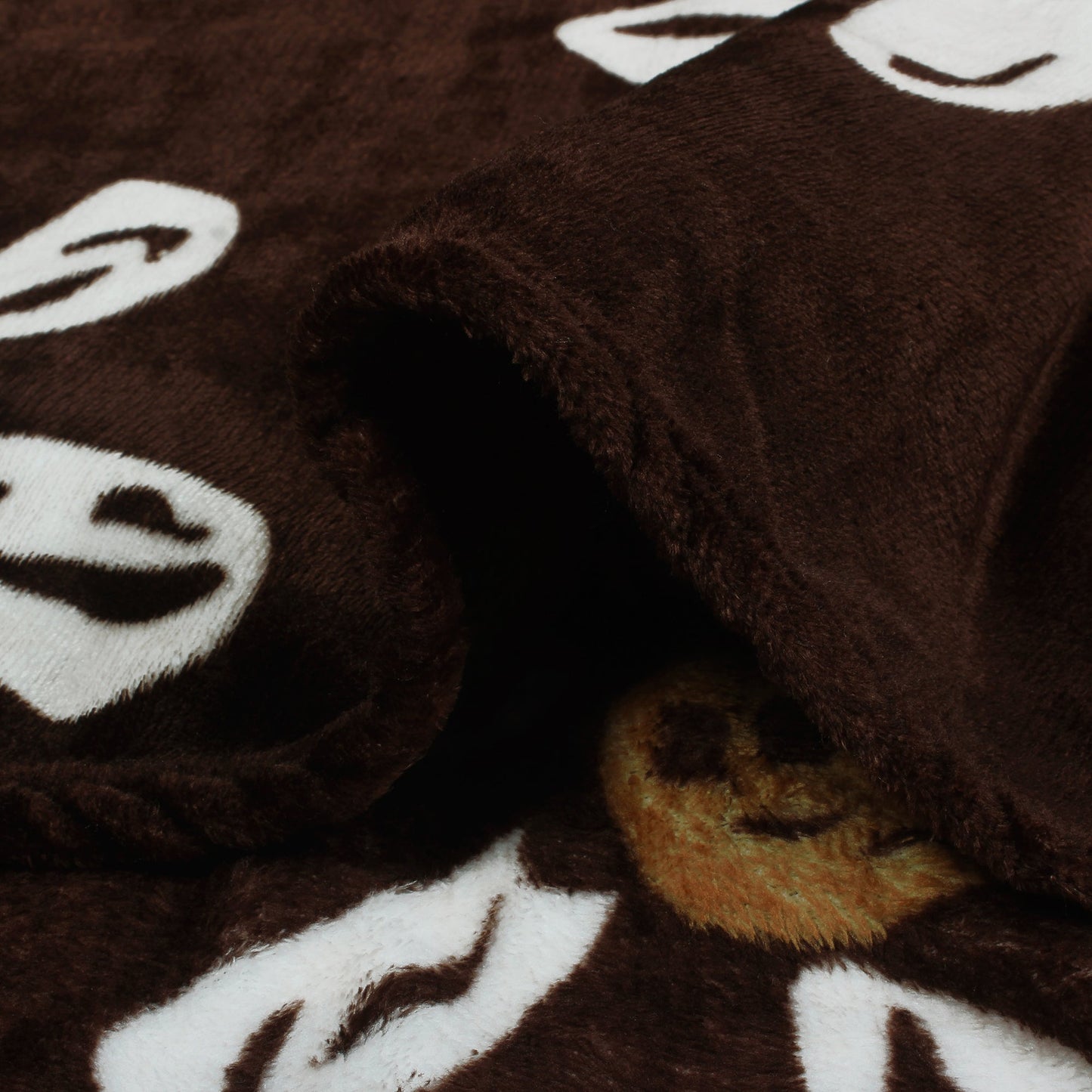 BLANKET BLAZE DOUBLE Brown Double Size Blaze Blanket