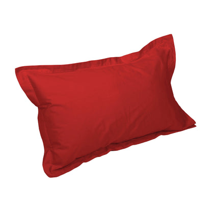 Avalon 300 TC Ruby Red Solid Single Size Bedsheet