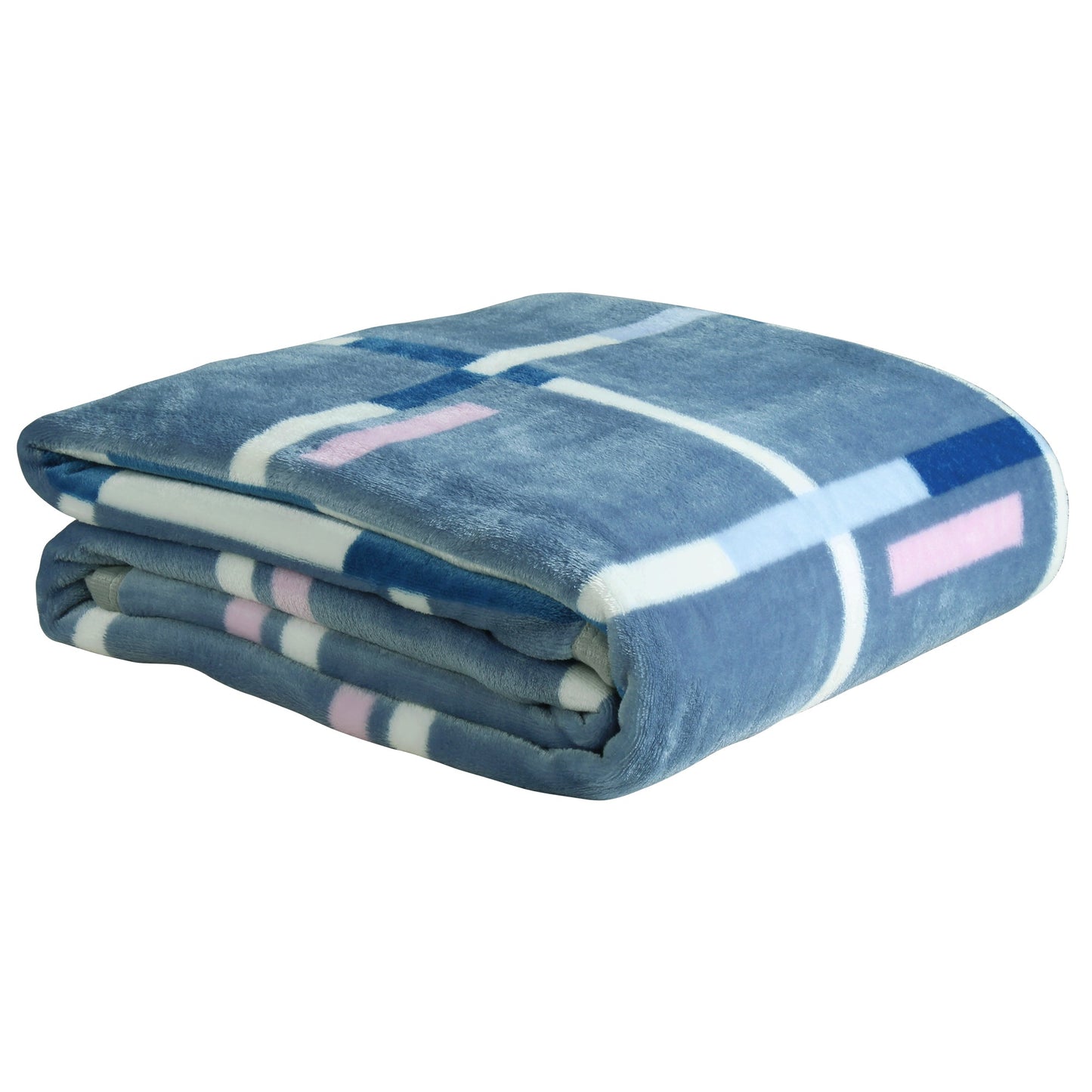 Premium Light Blue Double Flannel Blanket