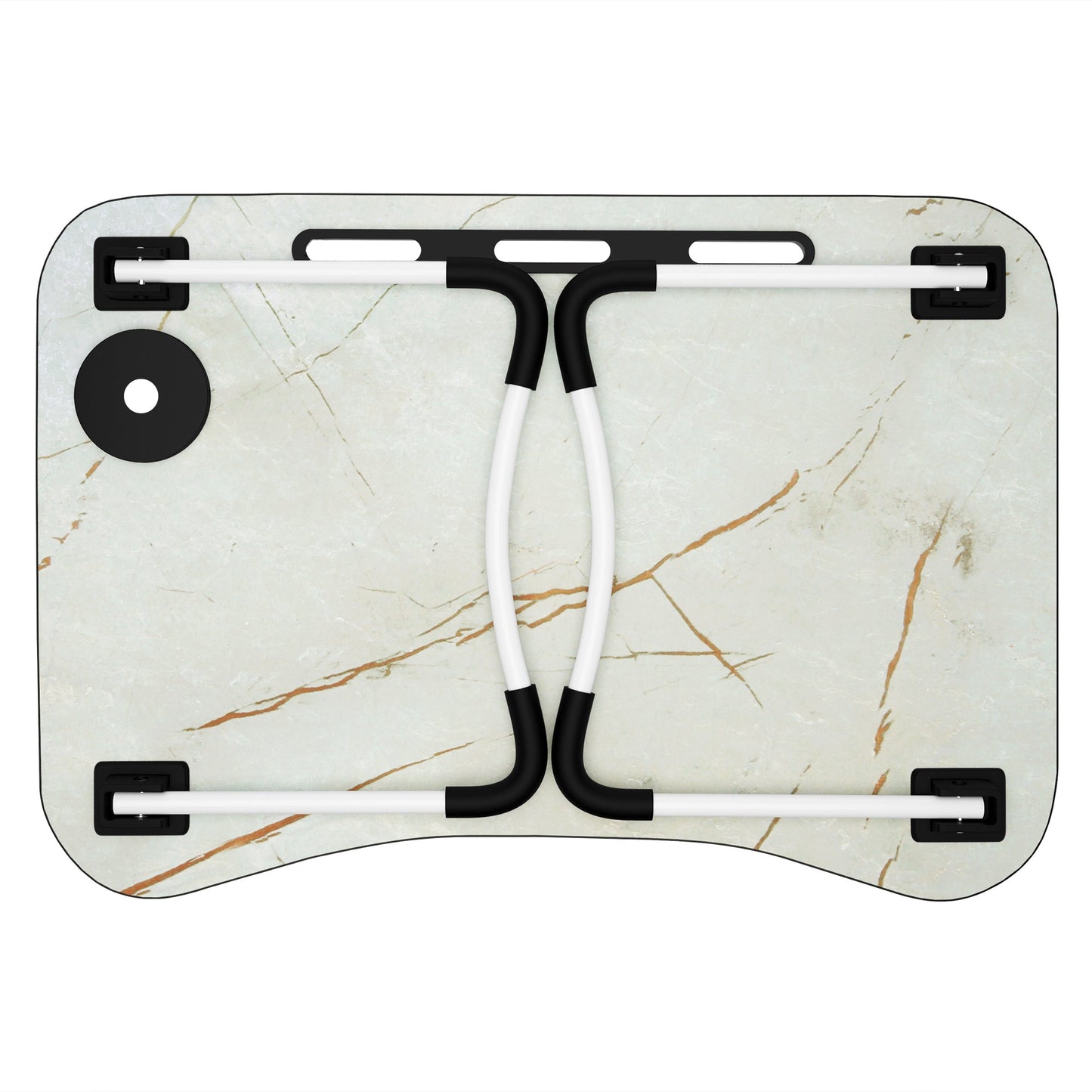 Grey Marble 1 Pc laptop Table