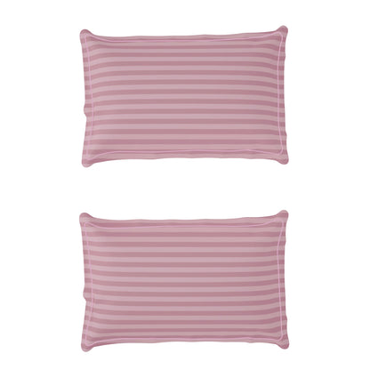 300 TC Pink 1 King Size Bedsheet With 2 Pillow Cover