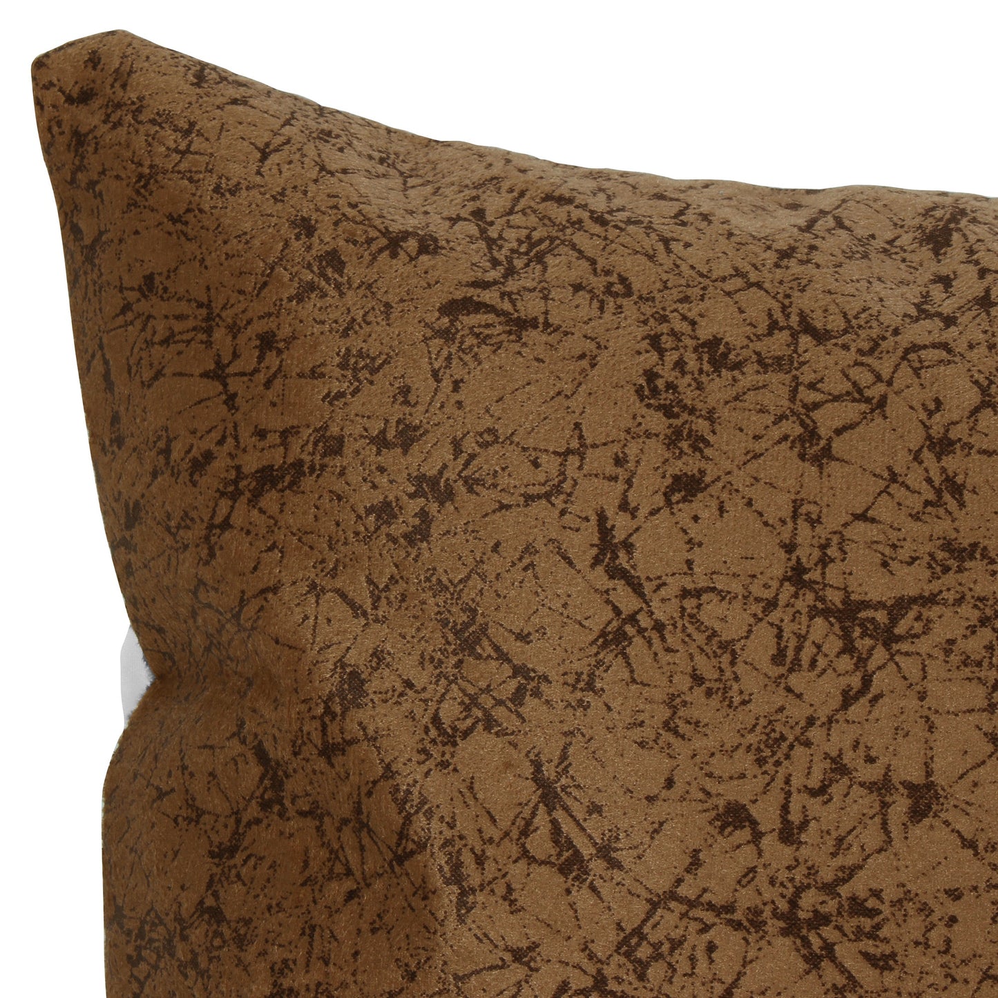 ALEGRA CUSHION COVERS 16 x 16 - BRICK BROWN COLOR