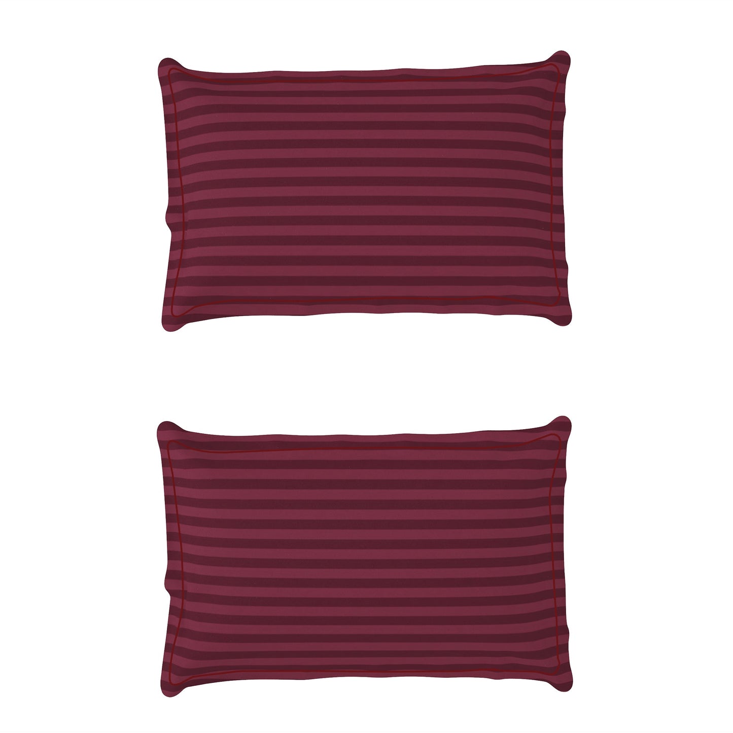 300 TC Maroon 1 King Size Bedsheet With 2 Pillow Cover