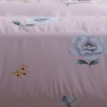 Studio Luxurious 144 TC 100% Cotton Purple Double Bedsheet