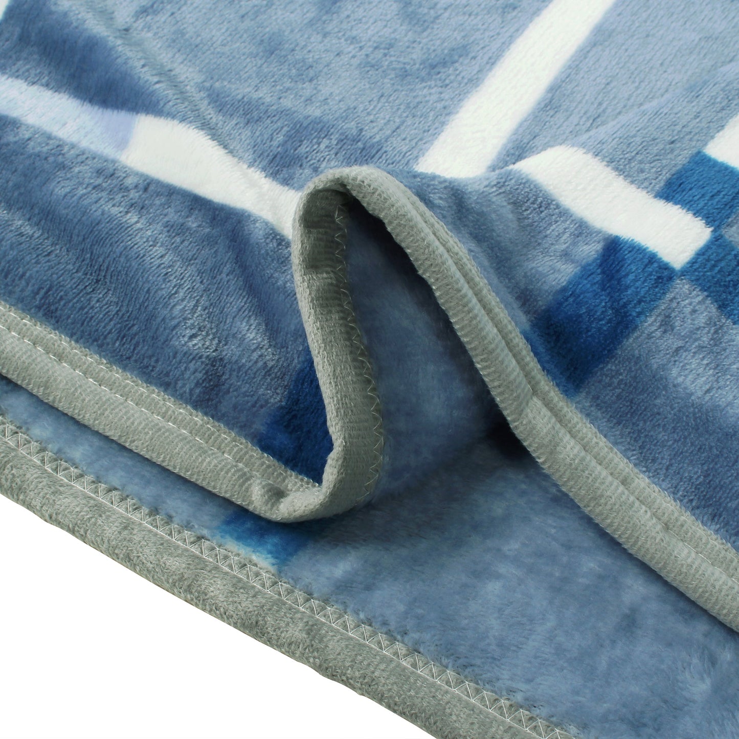 Premium Light Blue Double Flannel Blanket