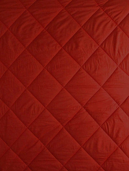 Fusion Soft Red & Yellow Dual Color Comforter Single Size - 150 cm X 225  cm