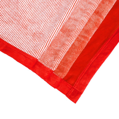 Premium Red Double Flannel Blanket