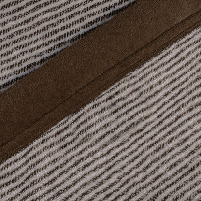 Premium Brown Double Flannel Blanket