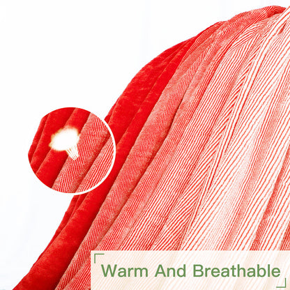 Premium Red Double Flannel Blanket