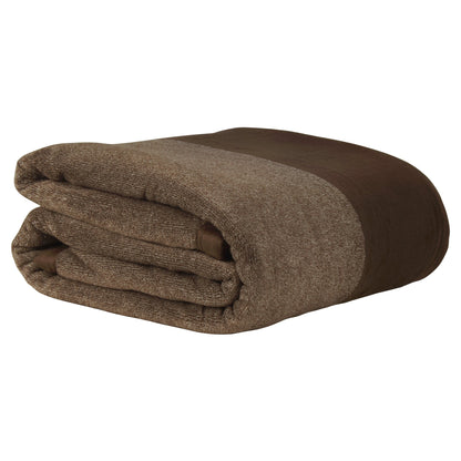Premium Brown Double Flannel Blanket