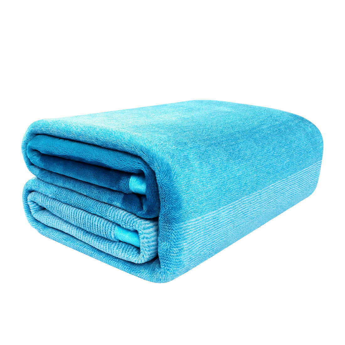 Premium Sky Blue Double Flannel Blanket