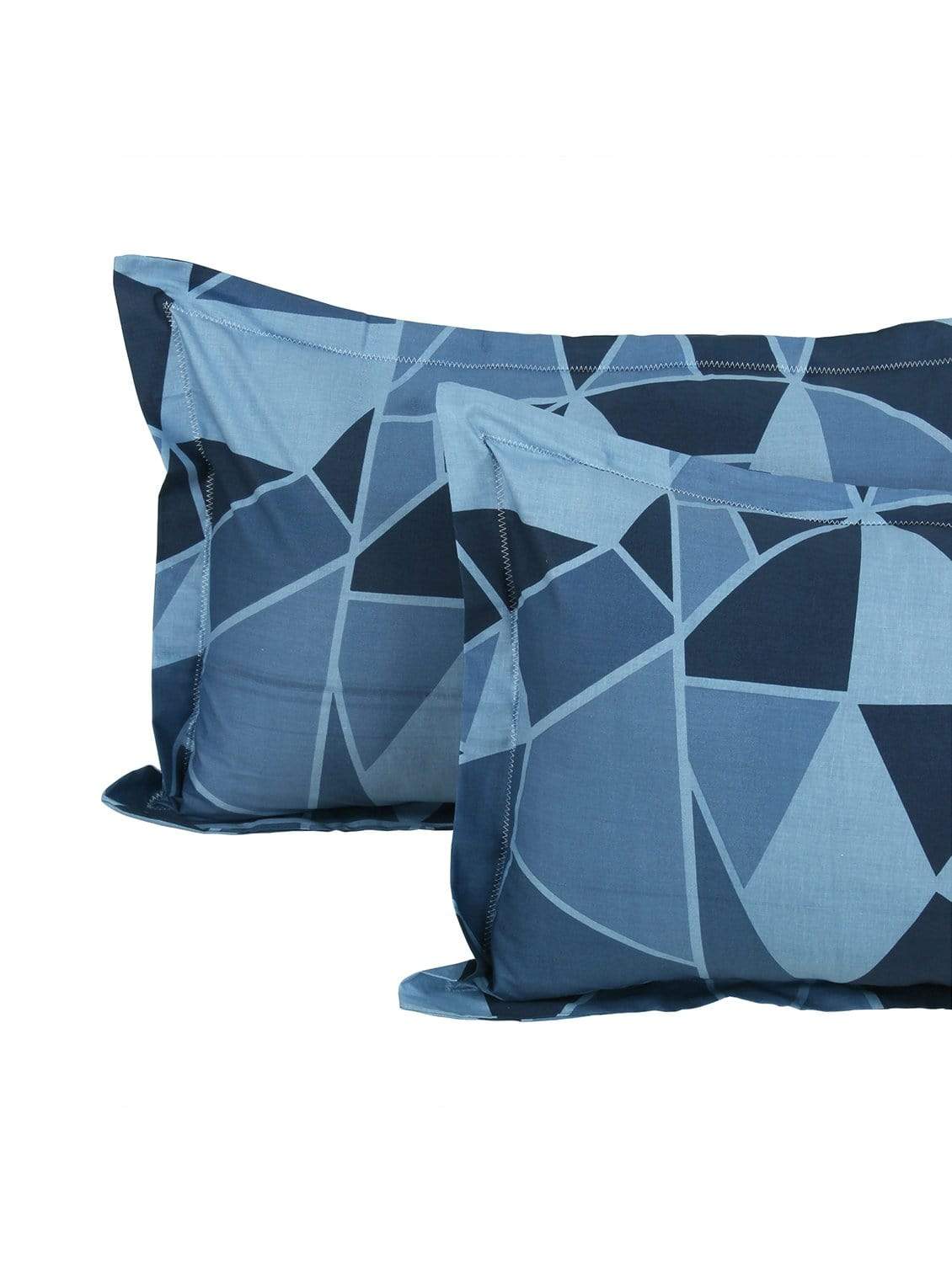 186 TC 100% Cotton 1 Double Bedsheet With 2 Pillow Cover Story@Home