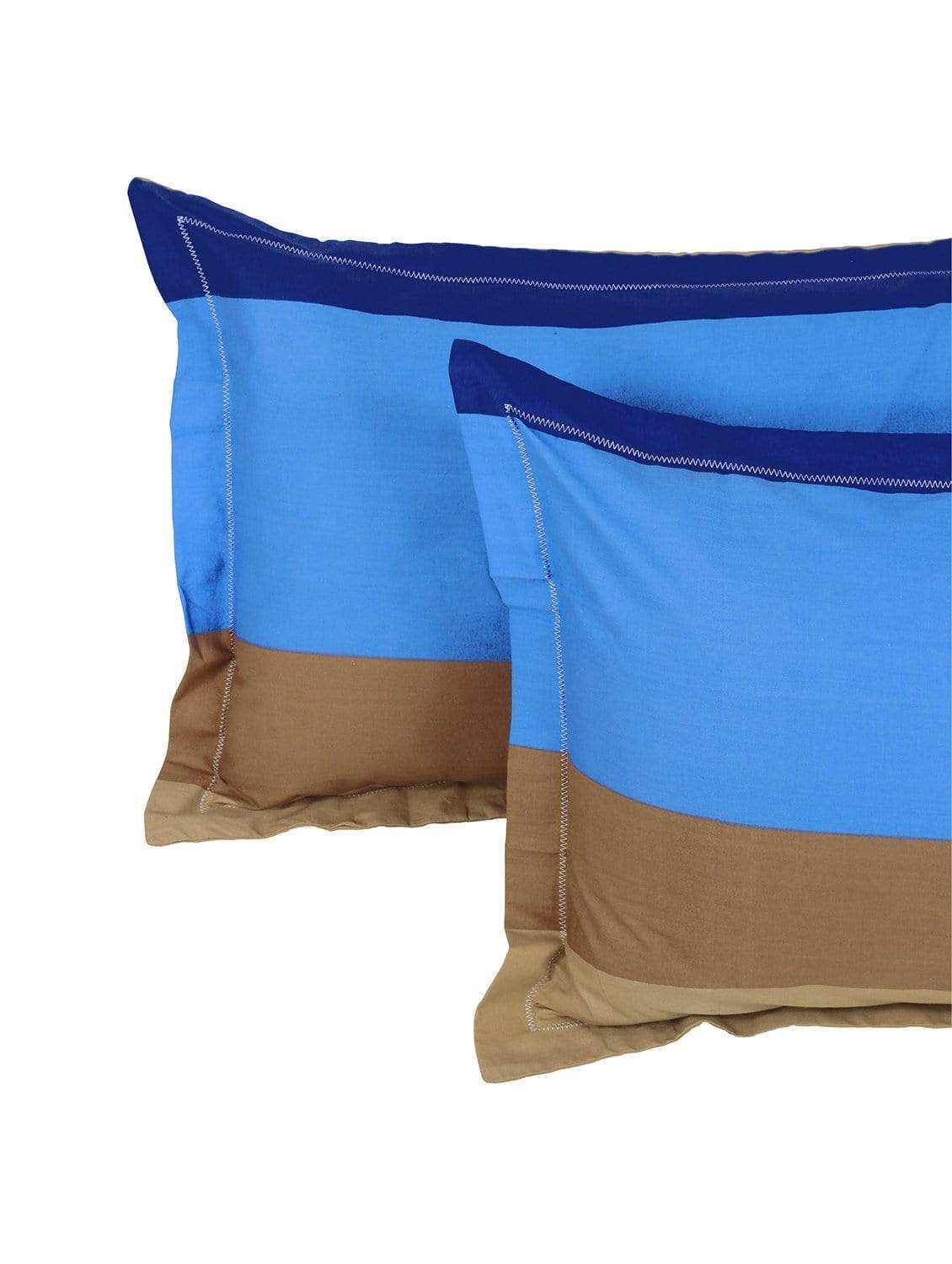 186 TC 100% Cotton 1 Double Bedsheet With 2 Pillow Cover Story@Home