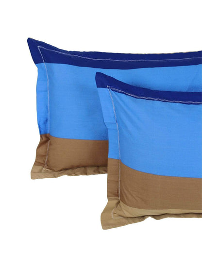 186 TC 100% Cotton 1 Double Bedsheet With 2 Pillow Cover Story@Home