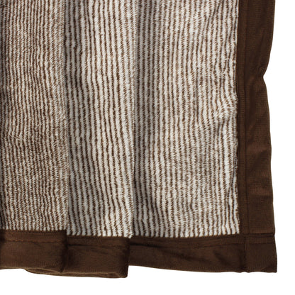 Premium Brown Double Flannel Blanket