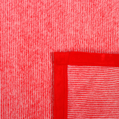 Premium Red Double Flannel Blanket